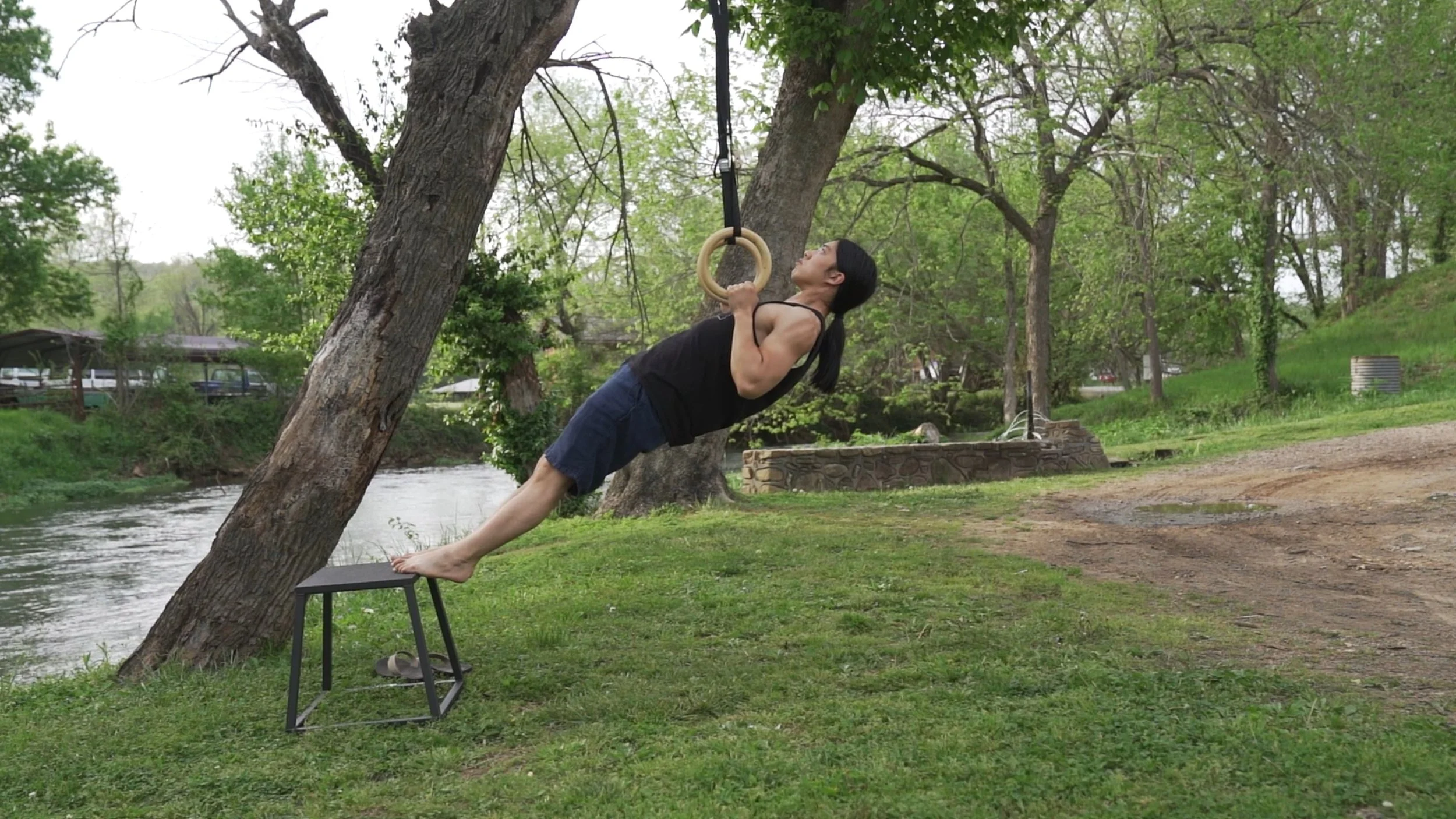 Hybrid calisthenics pull up discount bar